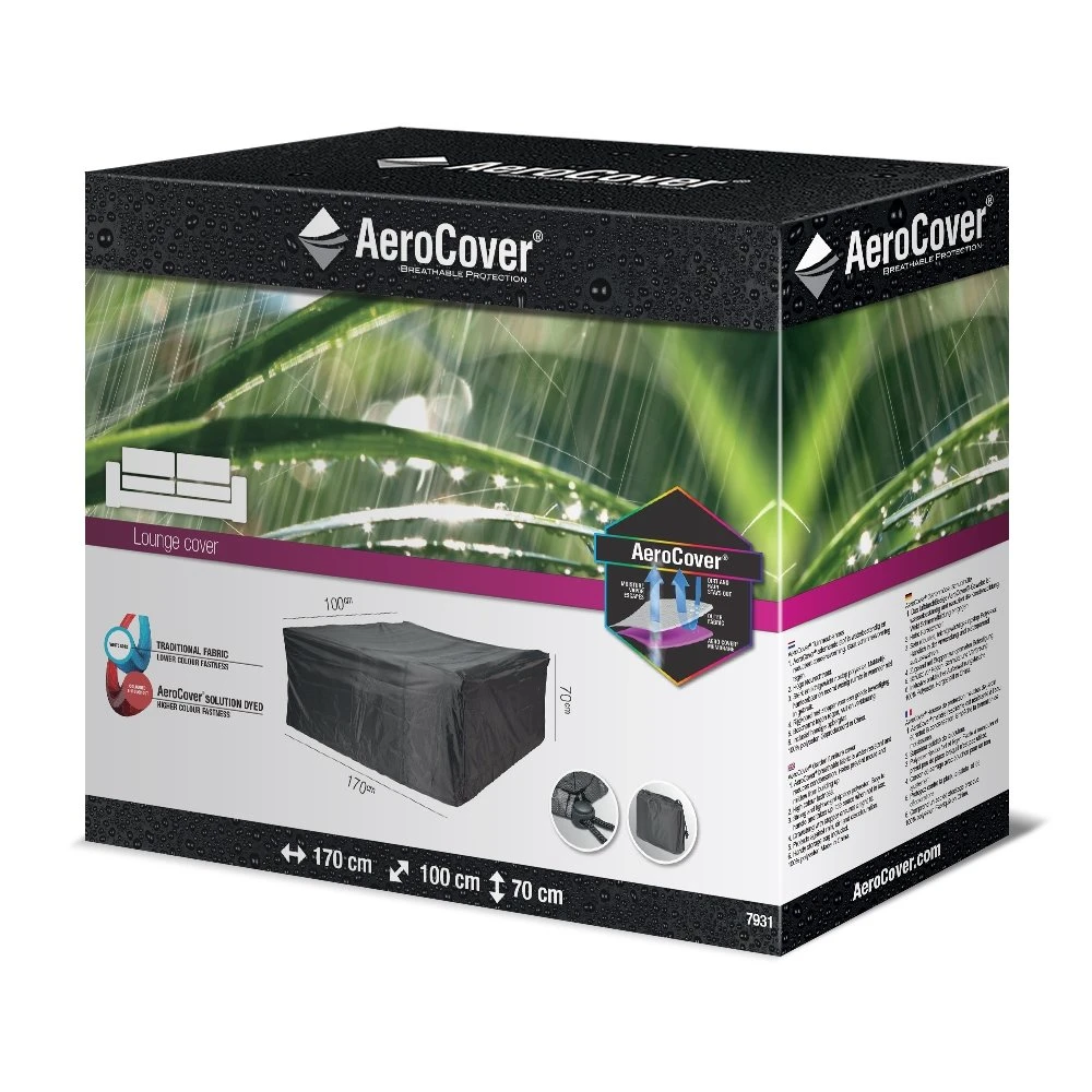 AeroCover Loungebankhoes 170 X 100 X 70 Cm - Afbeelding 2
