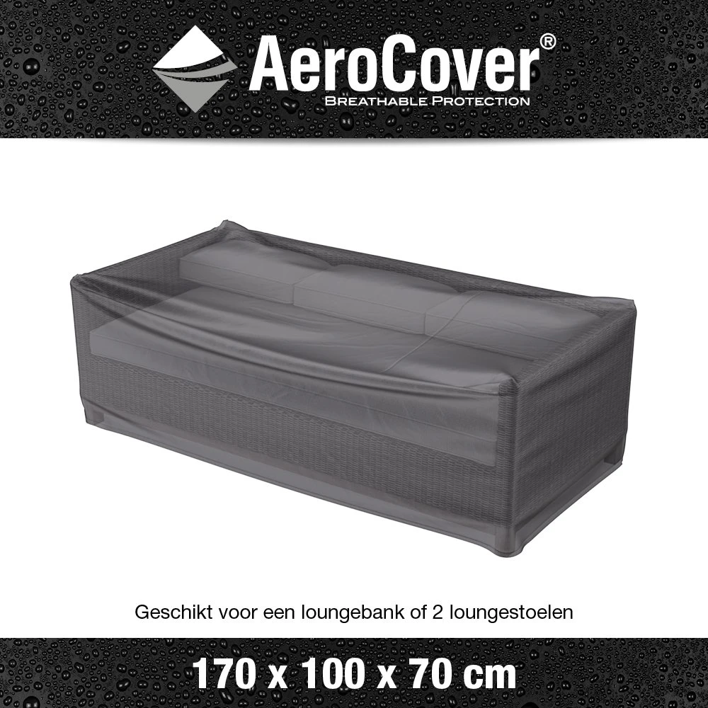 AeroCover Loungebankhoes 170 X 100 X 70 Cm - Afbeelding 3
