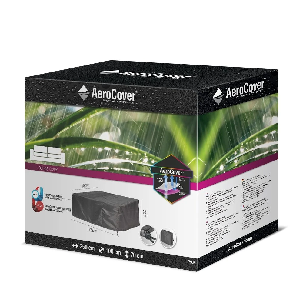 AeroCover Loungebankhoes 250 X 100 X 70 Cm - Afbeelding 2