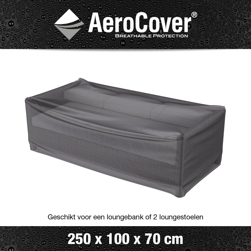 AeroCover Loungebankhoes 250 X 100 X 70 Cm - Afbeelding 3