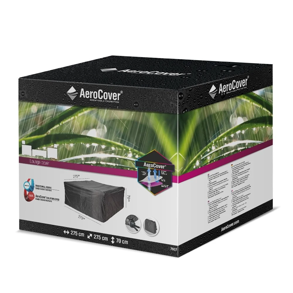 AeroCover Loungesethoes 275 X 275 X 70 Cm - Afbeelding 2
