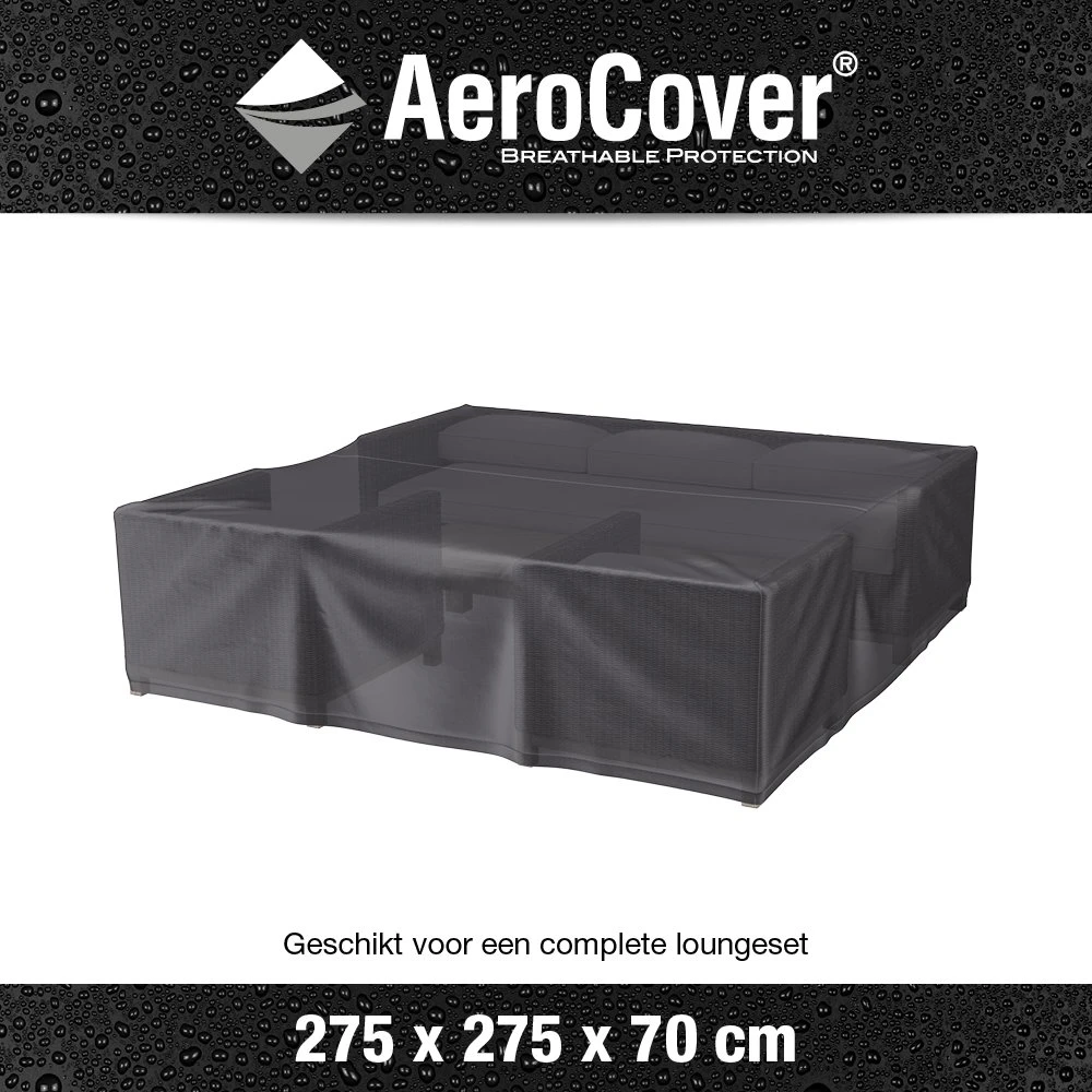 AeroCover Loungesethoes 275 X 275 X 70 Cm - Afbeelding 3