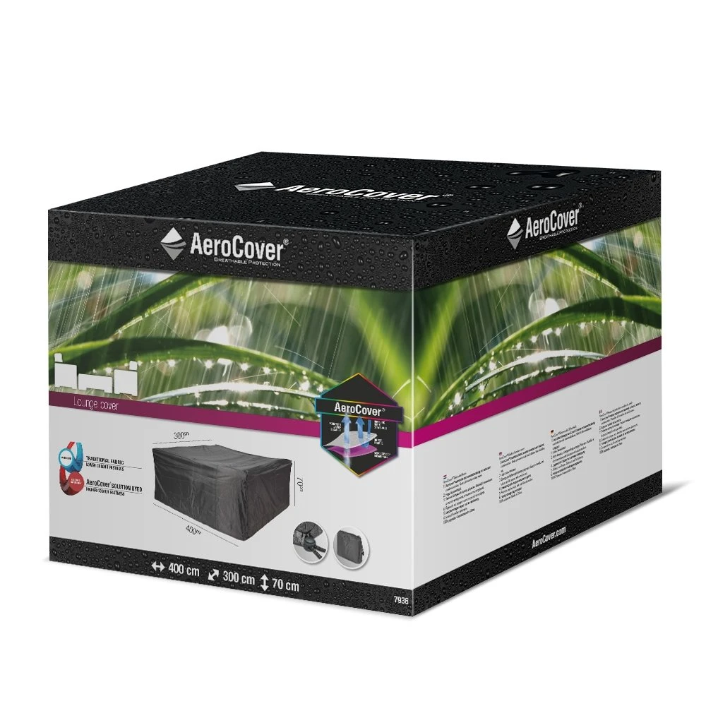 AeroCover Loungesethoes 400 X 300 X 70 Cm - Afbeelding 2