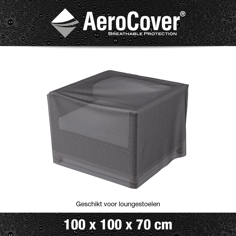 AeroCover Loungestoelhoes 100 X 100 X 70 Cm - Afbeelding 3