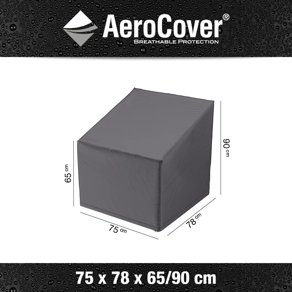 AeroCover Loungestoelhoes (hoge Rug) 75 X 78 X 65/90 Cm - Afbeelding 4