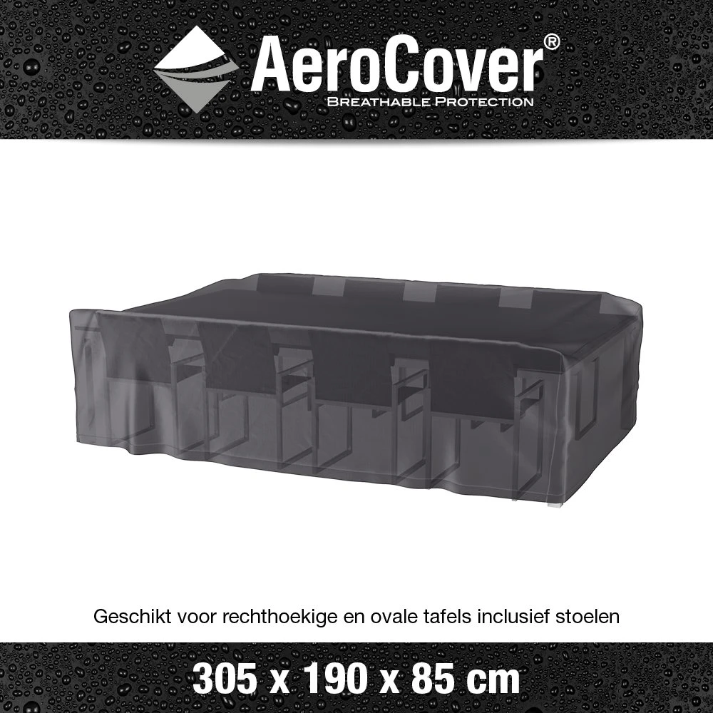 AeroCover Tuinsethoes 305 X 190 X 85 Cm - Afbeelding 3
