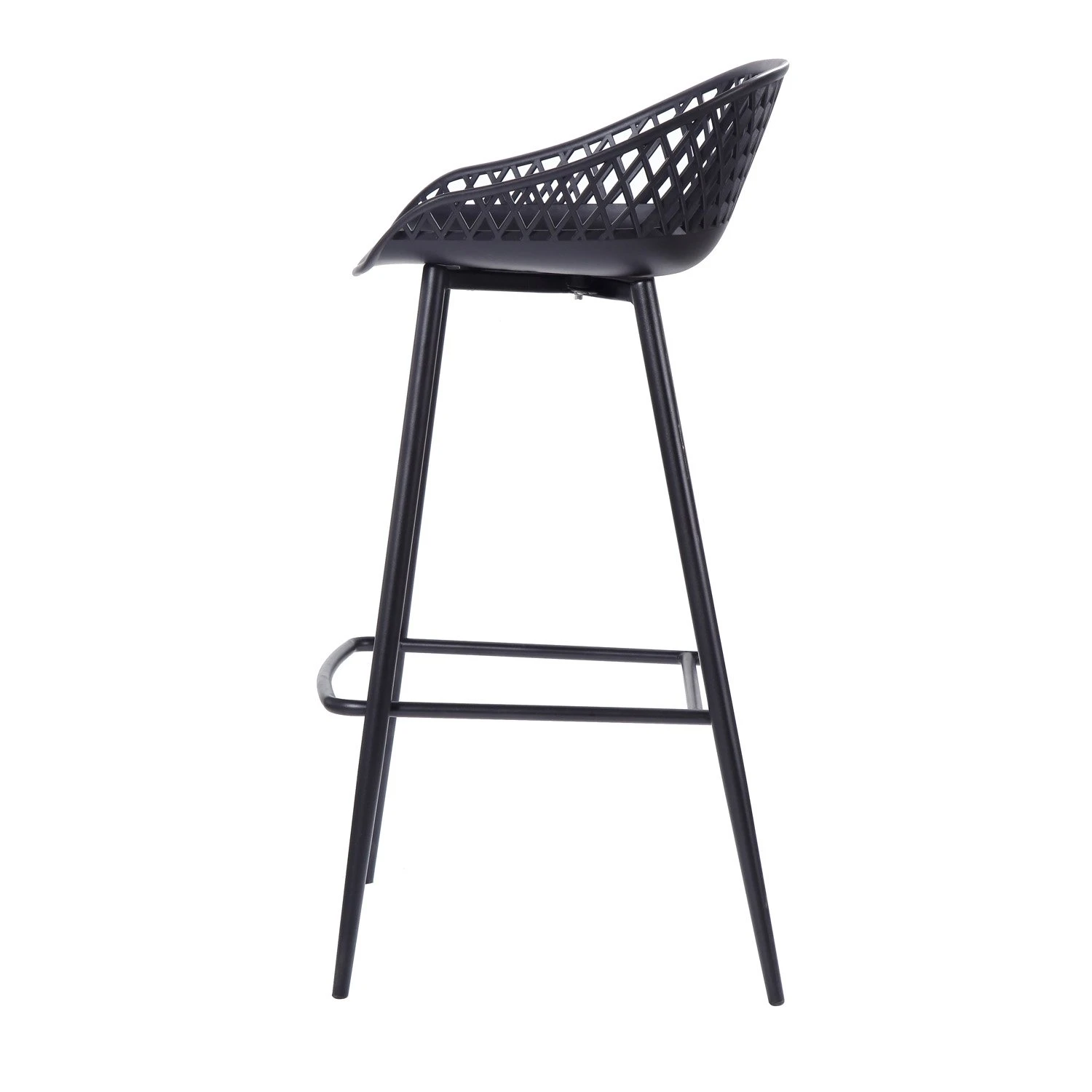 Barstoel WEBBING Zwart - Afbeelding 3