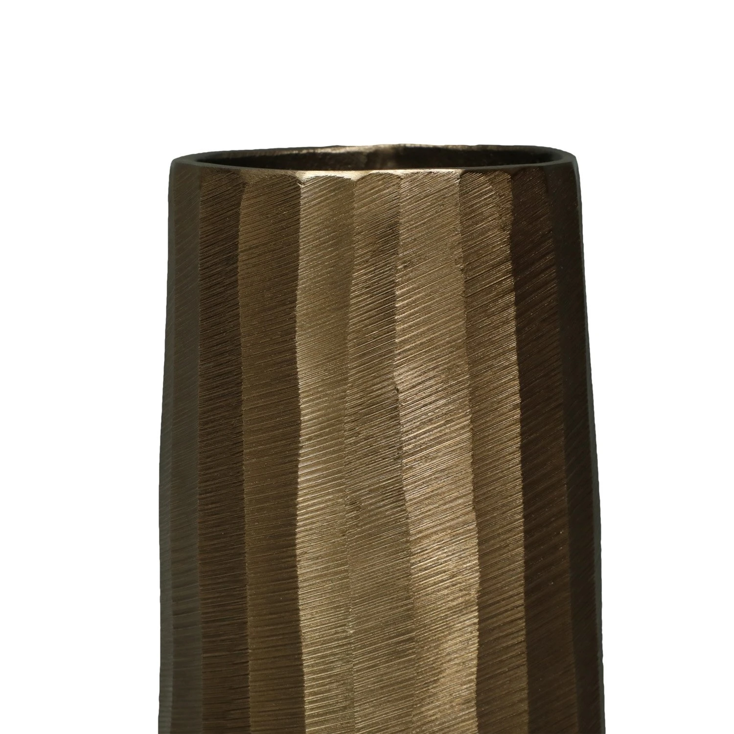 Bloemenvaas Brass Antique - H 51 X D 16,5 Cm - Afbeelding 2