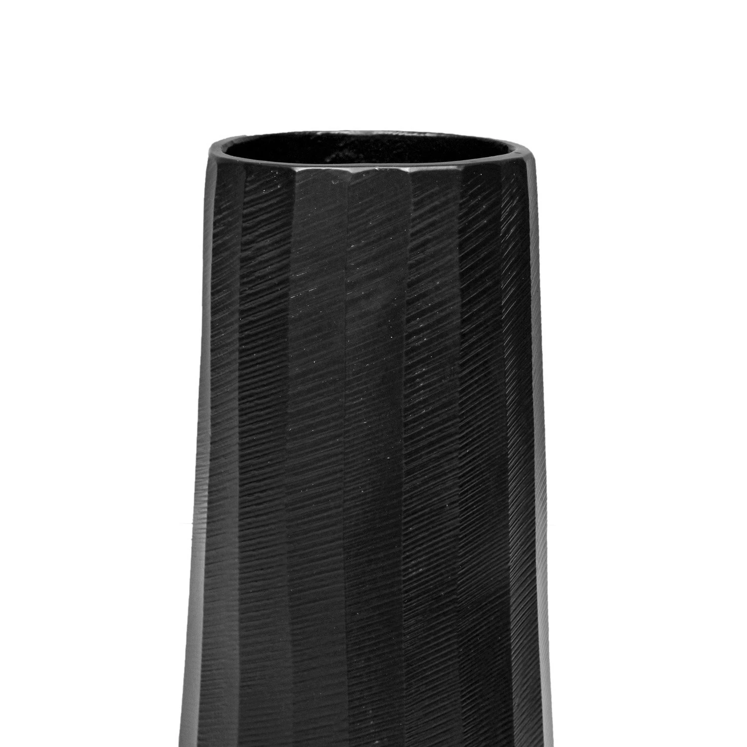 Bloemenvaas Matt Black - H 51 X D 16,5 Cm - Afbeelding 2