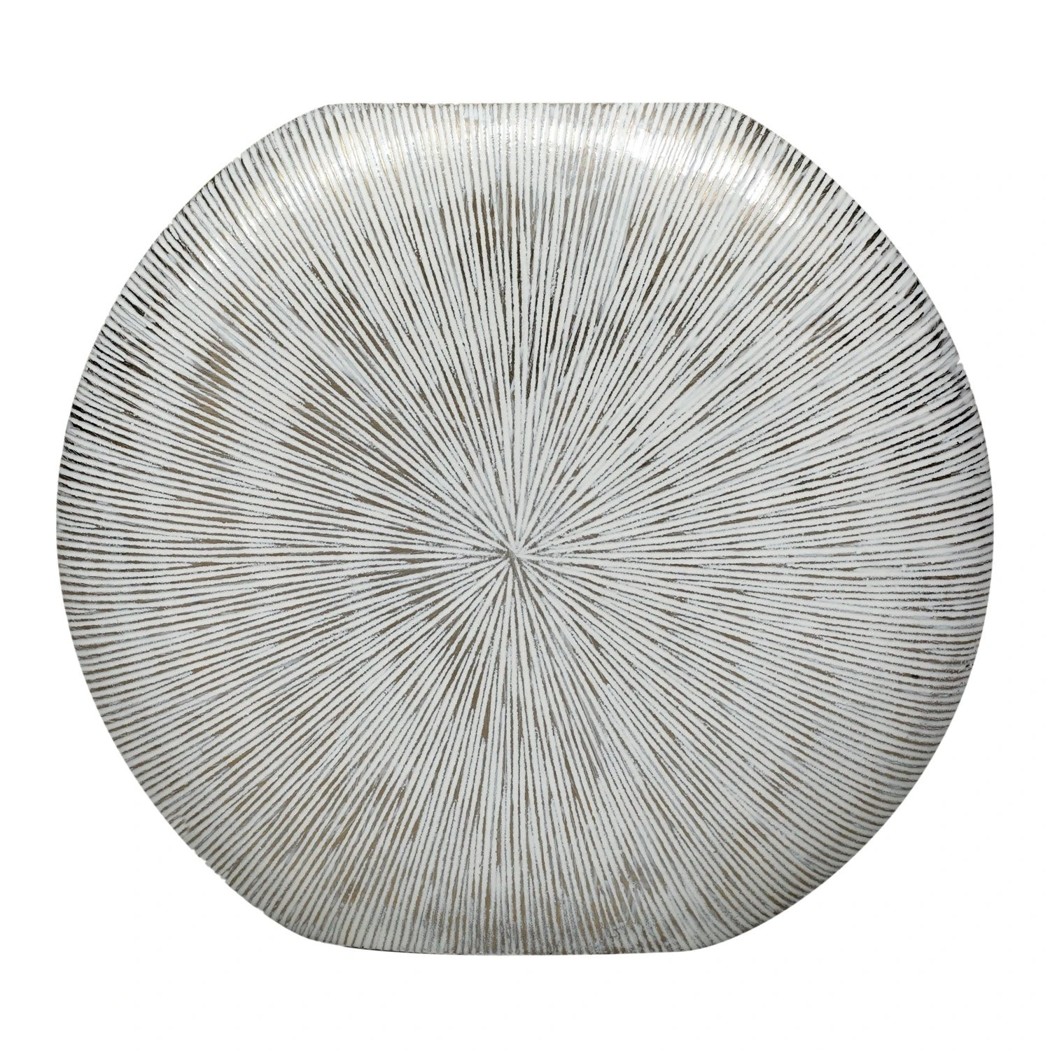 Bloemenvaas White Gold - 33 X 9 X 37 Cm