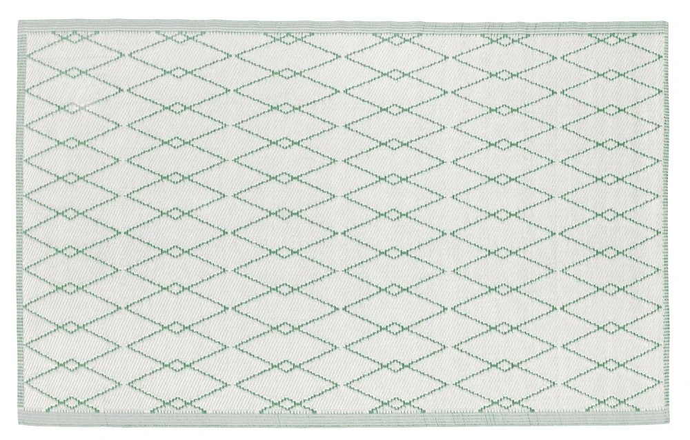Buitenkleed MESH Green / White - 180 X 120 Cm - Afbeelding 2