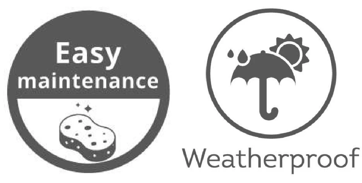 Charlotte Bijzet Tuintafel Antraciet - 51 X 51 X 43 Cm - Afbeelding 3