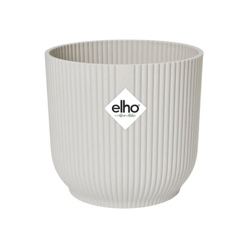 Elho Bloempot Vibes Fold Rond Wielen 35cm Wit