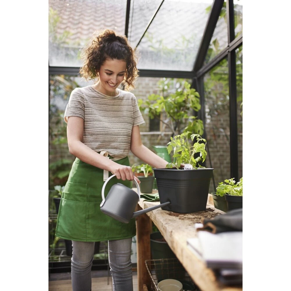 Elho Green Basics Kweekpot Vierk. Allin1 30 Cm Zwart - Afbeelding 8