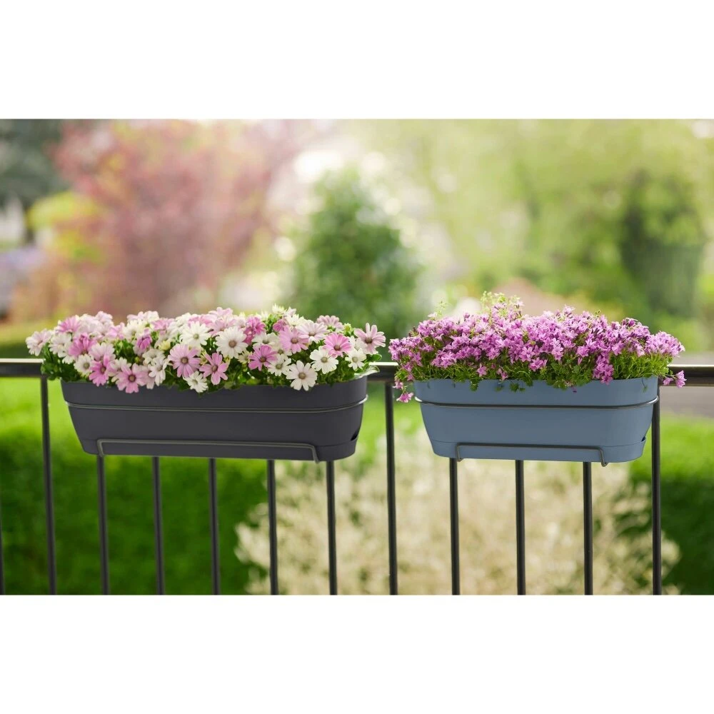 Elho Vibia Campana Balkonbak Allin1 70 Cm Zwart - Afbeelding 7