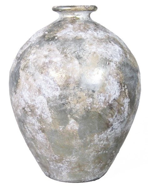 Floran Fles Evi D11/32 H40cm Zilver