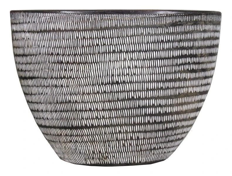 Floran Ovaal Lena 41x19x28cm Bruin