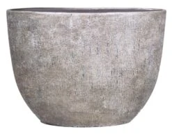 Floran Ovaal Mira 50x20x36cm Industrieel Wit