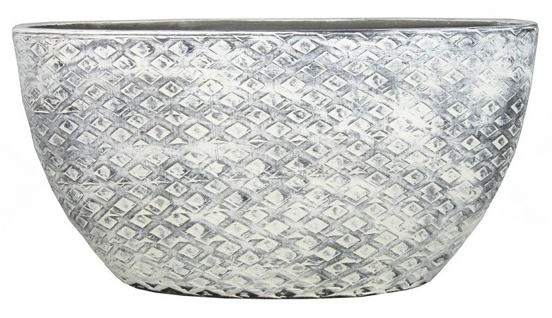 Floran Ovaal Noor 49x20x25cm Cement