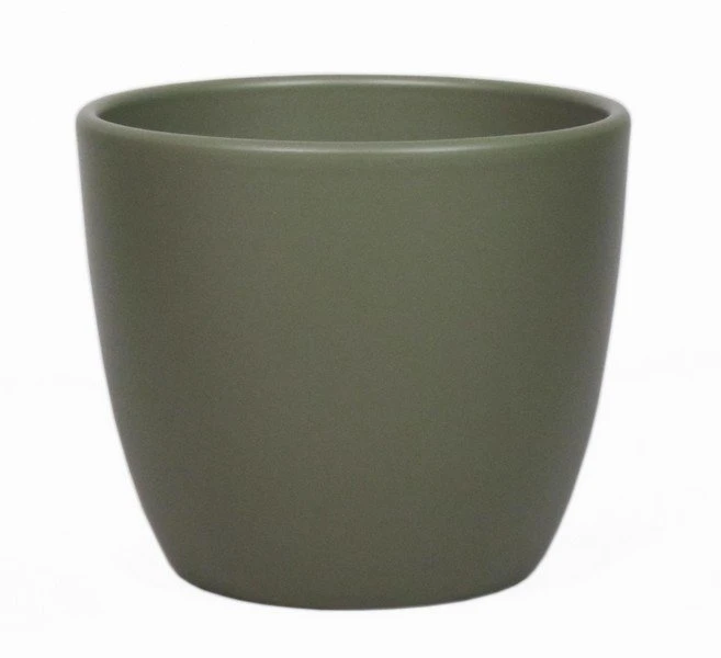 Floran Pot Boule D25 H22.5cm Legergroen Mat Es/21