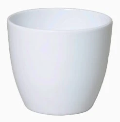 Floran Pot Boule D28 H25cm Wit Es/24