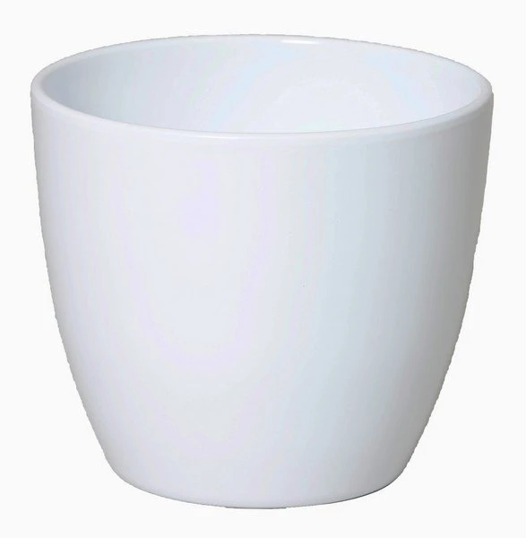 Floran Pot Boule D28 H25cm Wit Es/24