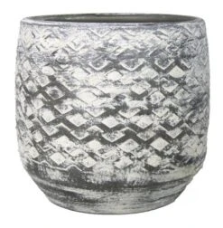 Floran Pot Noor D32/34 H32cm Cement