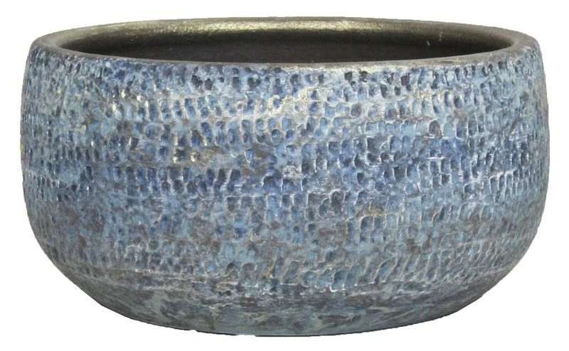 Floran Schaal Thijs D23 H11cm Blauw