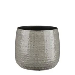 Floyd Pot Rond Grijs - H23,5xd28cm