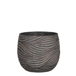 Hendrick Pot Rond Bruin - H19xd21,5cm