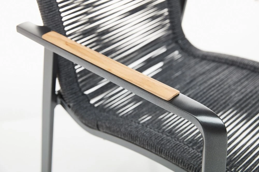 Kettler DIAMOND Stapelstoel (ROPE), Antra Antra - Afbeelding 3