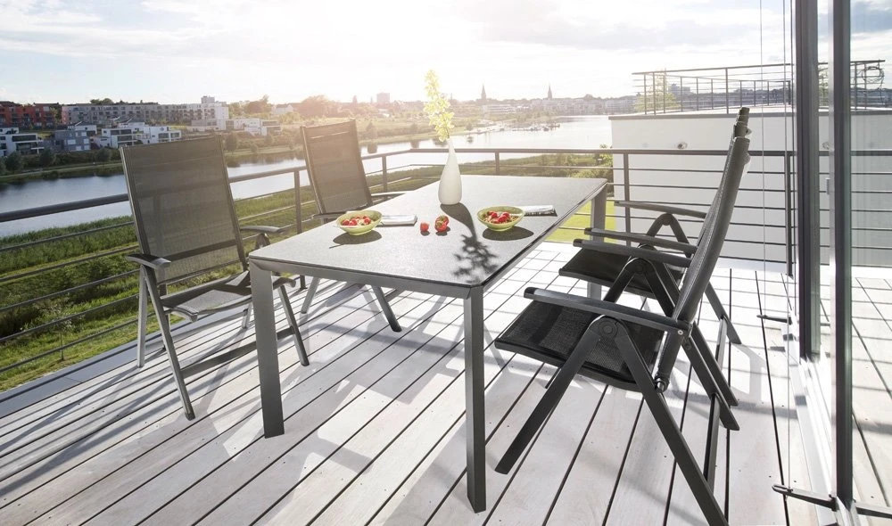 Kettler EASY Fauteuil, Verstelbaar Antraciet - Afbeelding 2