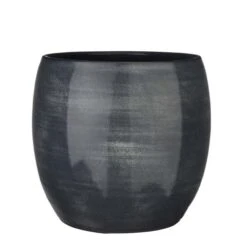 Lester Pot Rond D. Blauw - H31xd33cm