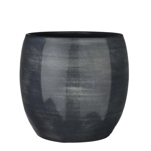 Lester Pot Rond D. Blauw - H31xd33cm