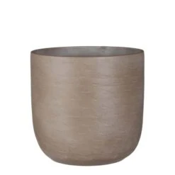 Nora Pot Rond Taupe - H31xd34cm