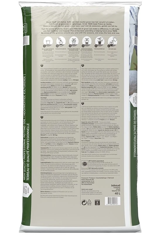 Pokon Potgrond Kwekers Kwaliteit 40L - Afbeelding 2