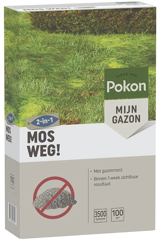 Pokon Mos Weg! 3,5kg Voor 100m²