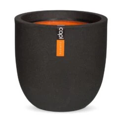 Pot Bol Smooth NL 35x34 Zwart