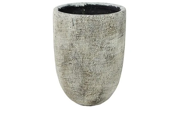 Pot Hoog Anne White Earth D19 H27