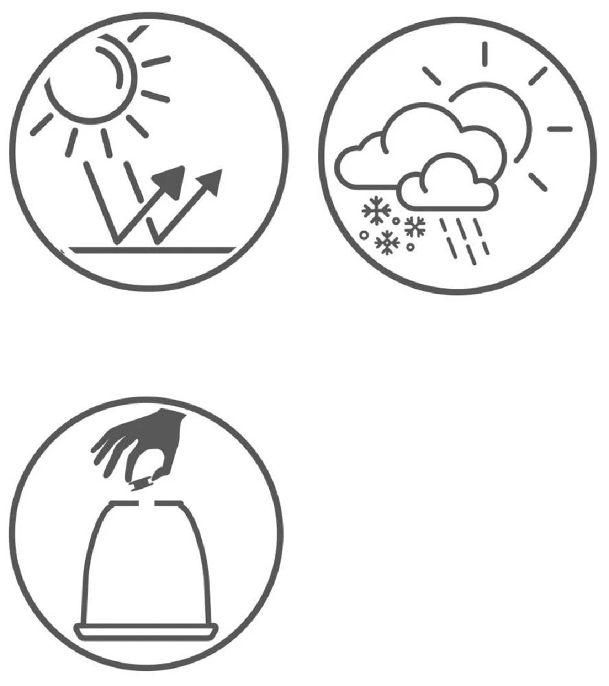 Pot Luca Blauw - Ø 31 X H 23 Cm - Afbeelding 3