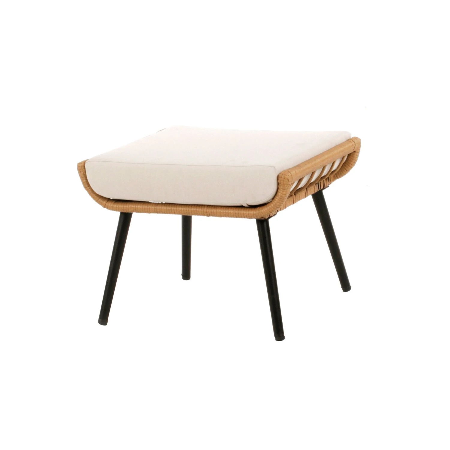 Royal Seasons COCOON Vlinderstoel Met Voetensteun Natural - Afbeelding 4