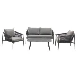 Royal Seasons SANTOS Rope Stoel-bank Loungeset