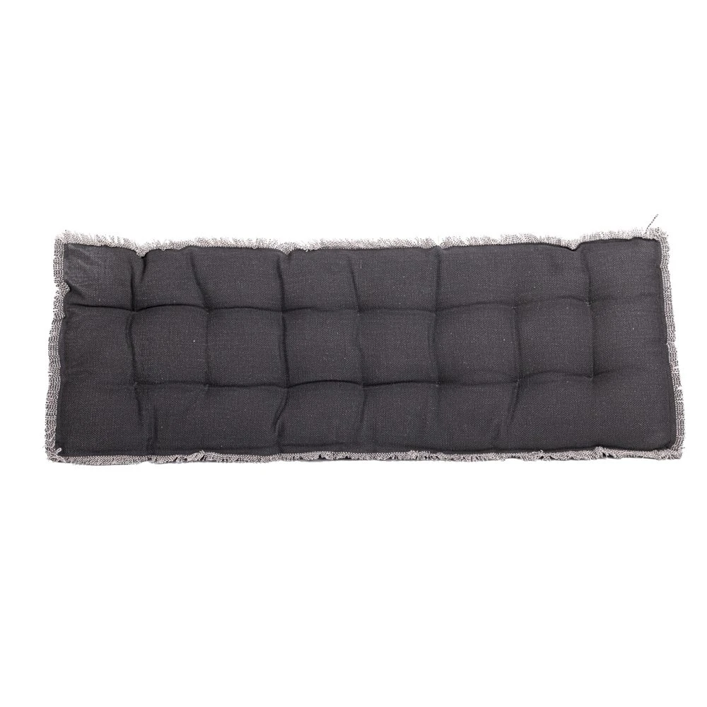 Palletkussen RAFFELED Dark Grey - 120 X 40 X 8 Cm
