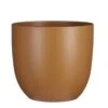 Tusca Pot Rond Bruin Mat - H28,5xd31cm