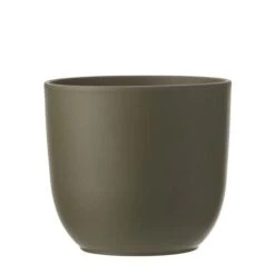 Tusca Pot Rond Groen - H23xd25cm
