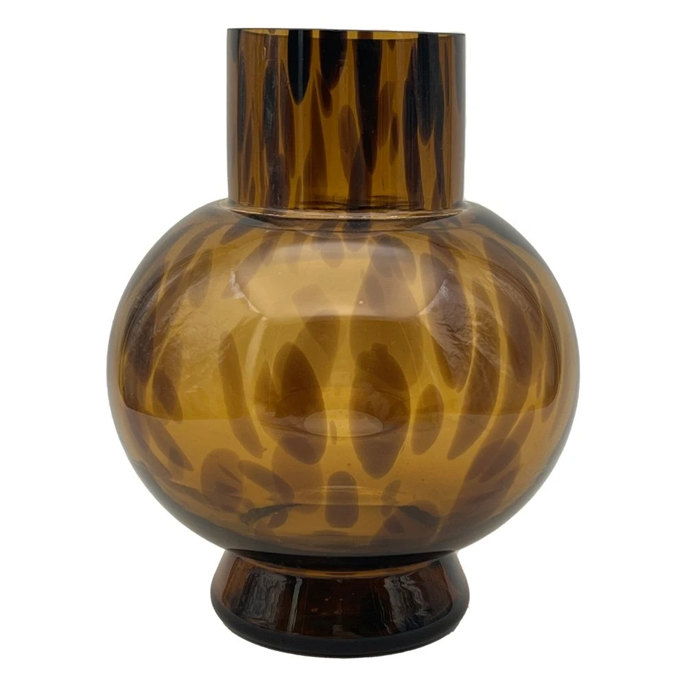 Vaas Glas Animal - Ø 18 X H 22 Cm