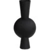 Vaas KAVANDU Mat Zwart - 15 X 15 X 53 Cm