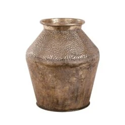 Vaas Metaal White Gold - H 35 X D 30 Cm